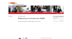 Desktop Screenshot of intern.rvbw.ch