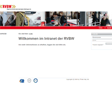 Tablet Screenshot of intern.rvbw.ch